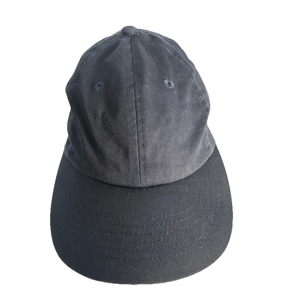 Blank Navy Blue Adjustable Adult Ball Cap Hat